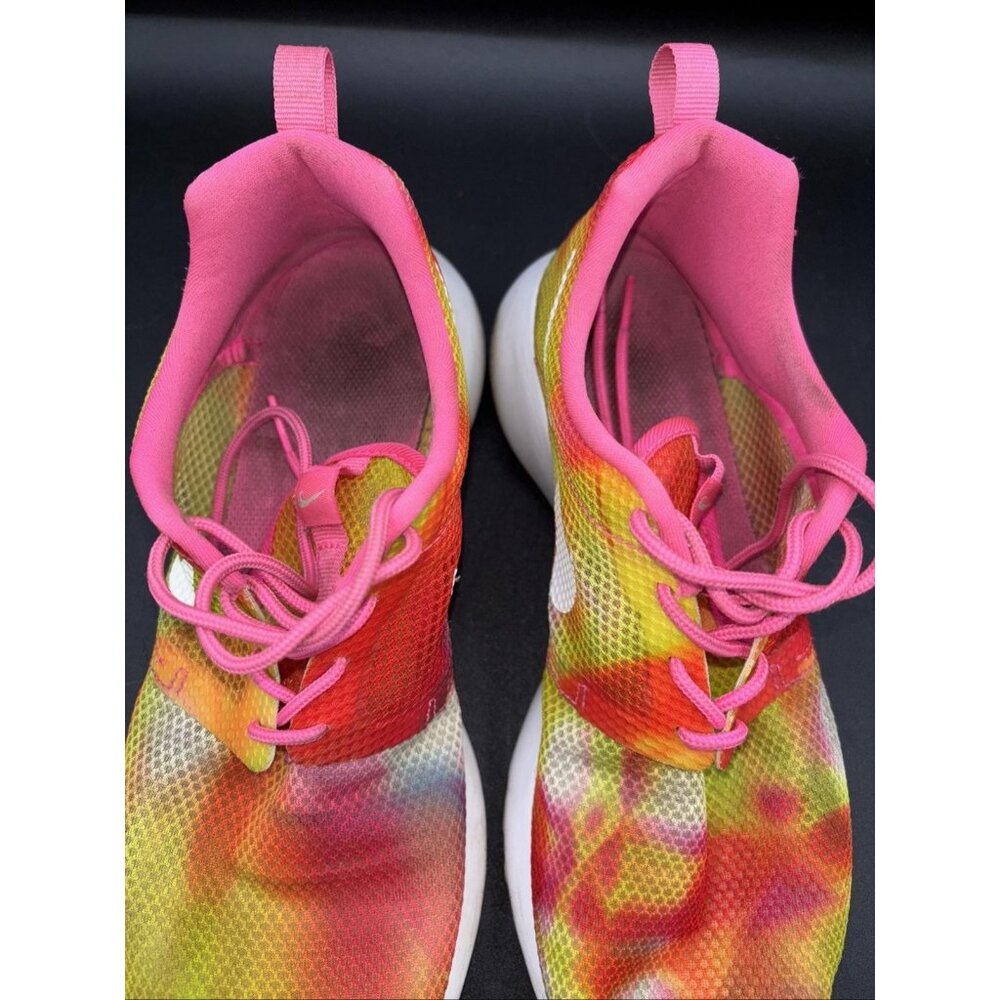 Nike Roshe One Flight Weight 'Pink Rose' 705486-601 100% Vegan Women’s Size 7 - Picture 4 of 11